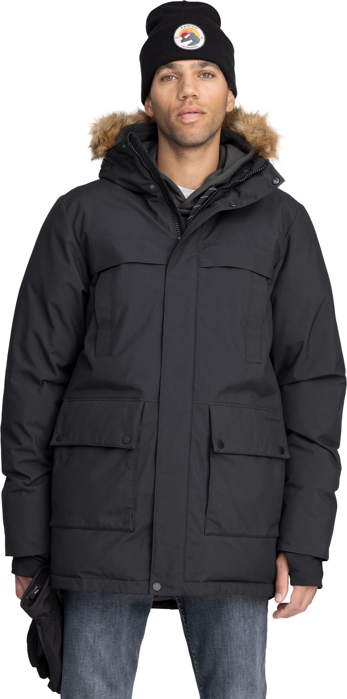 Everest m tech parka deals